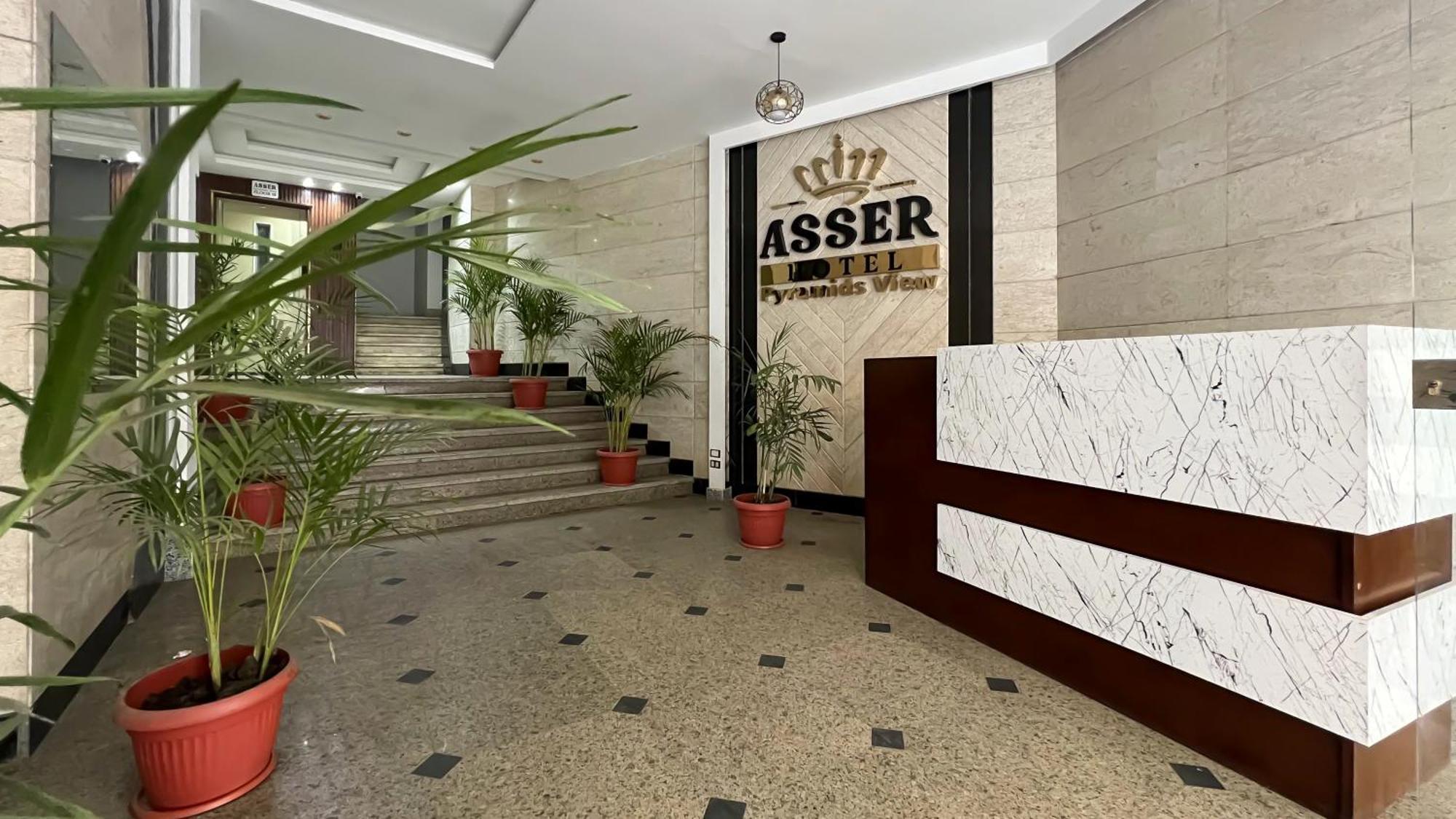 New Asser Hotel Pyramid Kafret el-Gabal Dış mekan fotoğraf